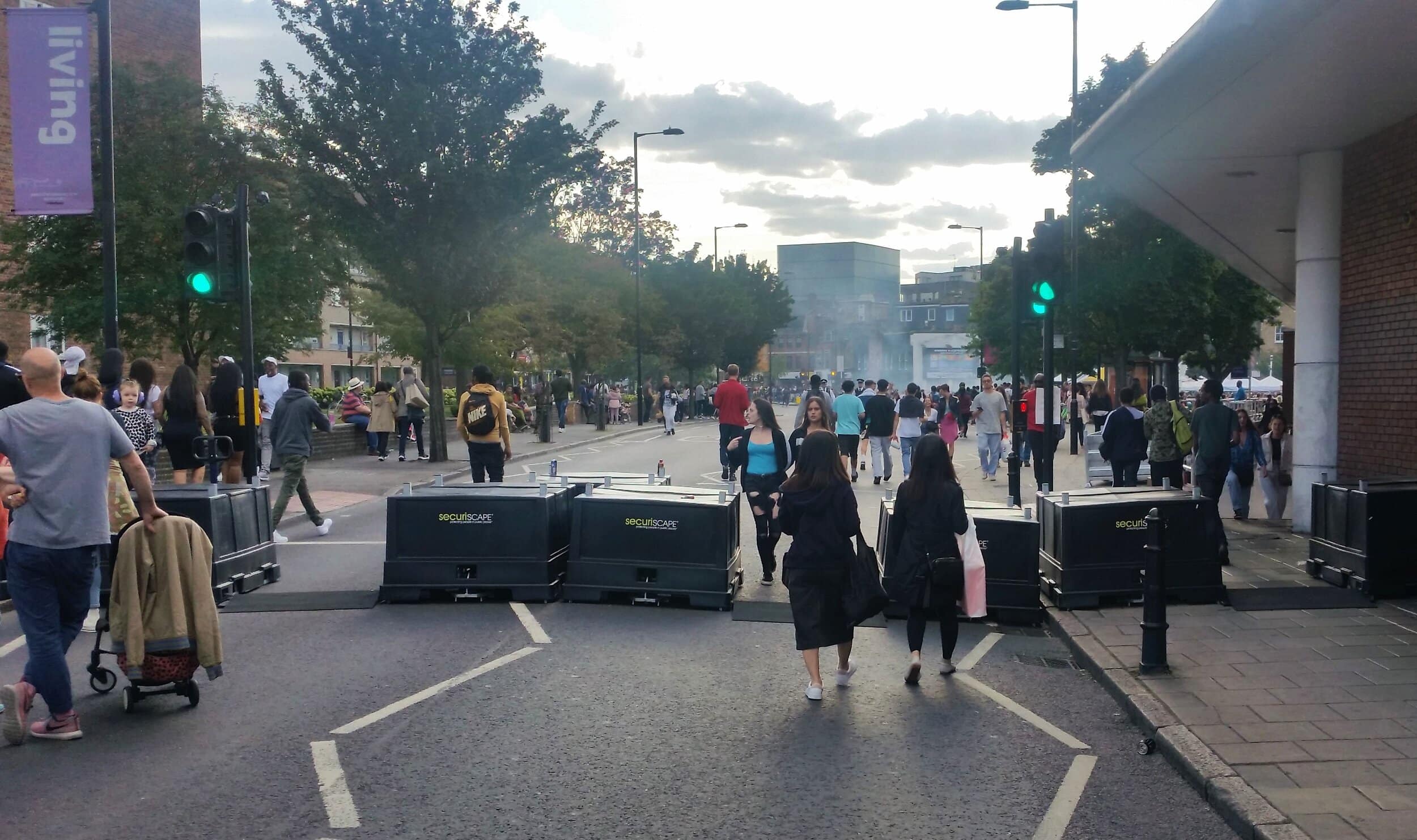 The organisers of Hackney Carnival took delivery of 11 of our SecuriPod HVM barriers in order to close off a key road from traffic, allowing the 100,000 people who attended the event to walk to the centre of the celebrations in peace.