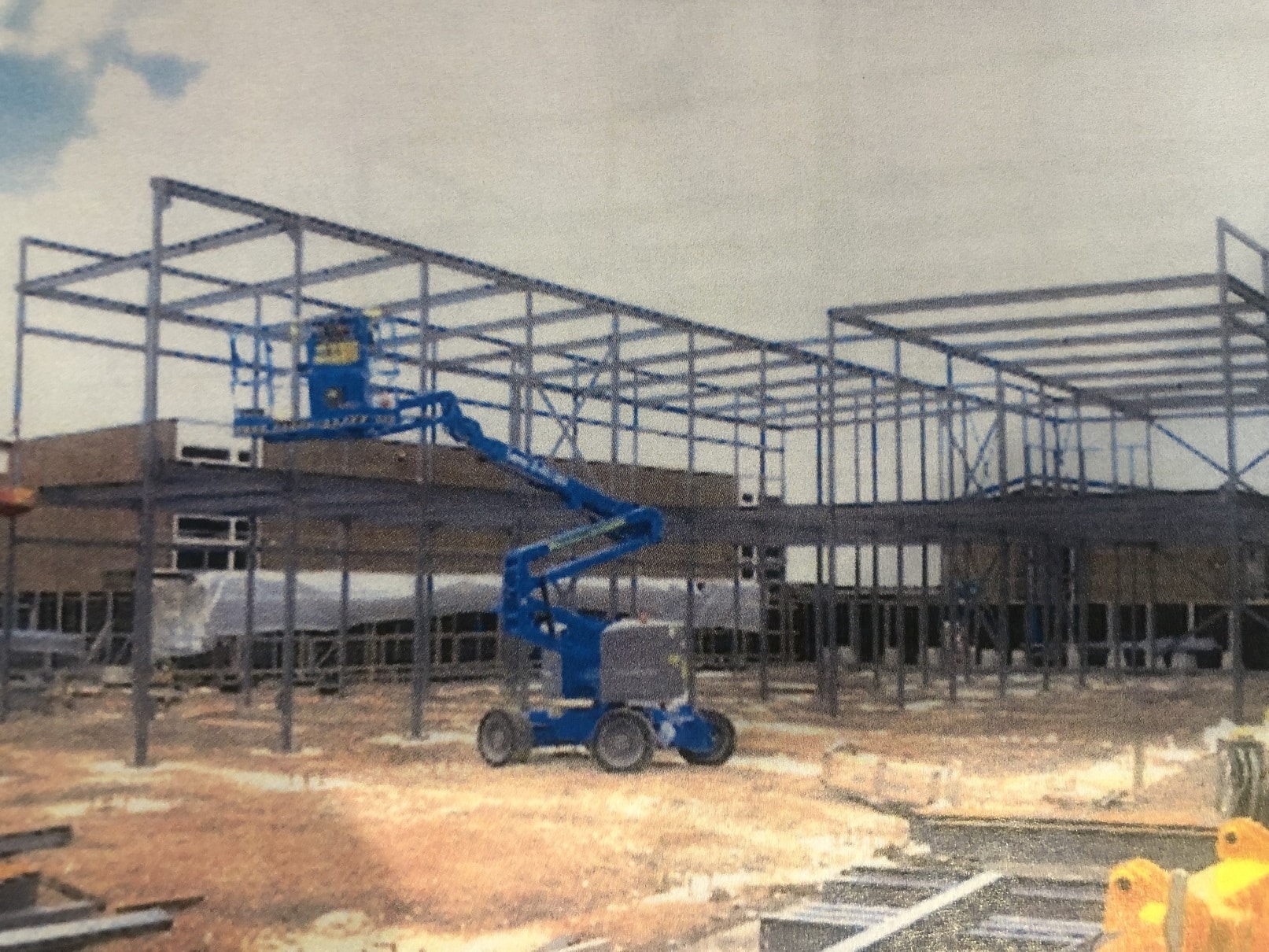 This is what the building looked like in September 2018. Penguin PR: public relations, media and communications