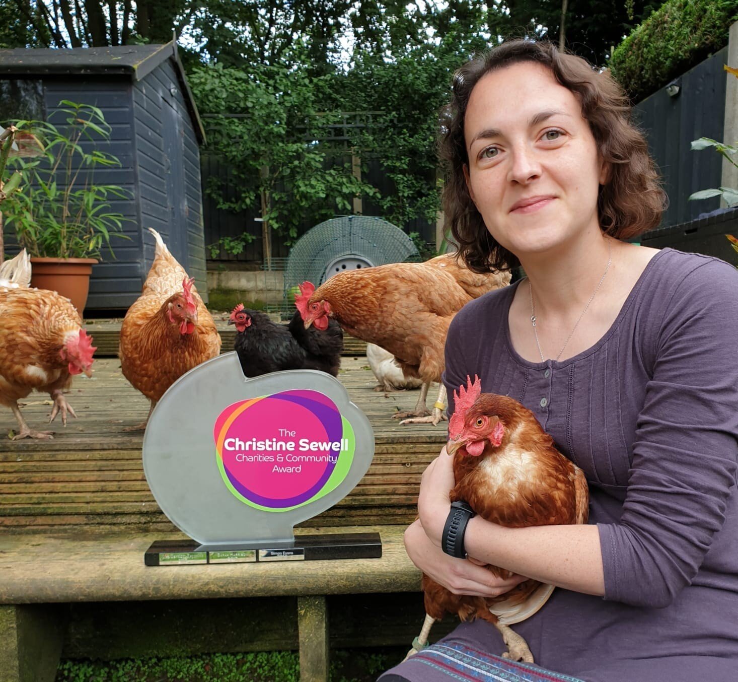 Trish Standen, a technology manager at Hazelwood company Lubrizol, has been named this year’s winner of the firm’s Christine Sewell Charity and Community Award in recognition of her commitment to raising money – including by selling eggs produced by…