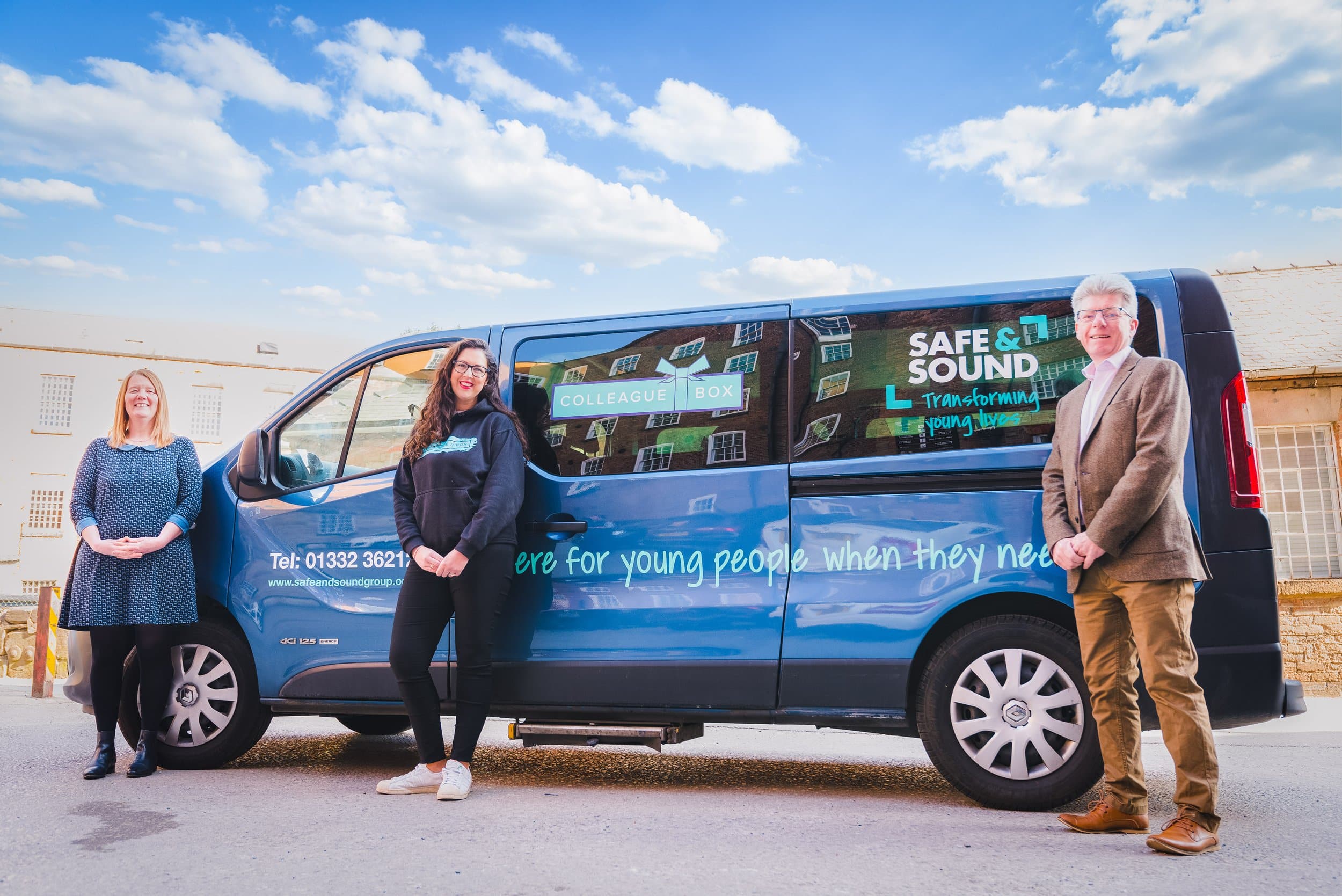 Colleague Box have raised thousands for Derby charities including Safe & Sound