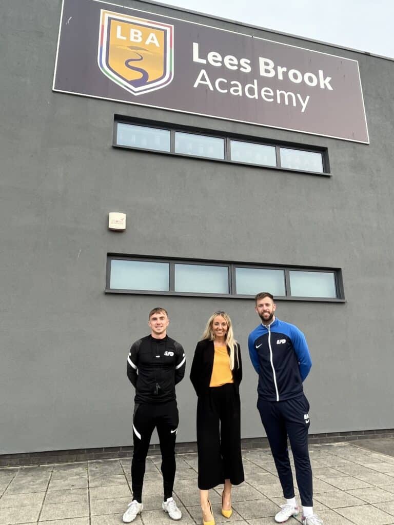 Premier league player coaching Derby footballers at Lees Brook Academy -  Penguin PR