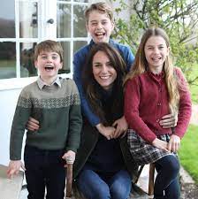 Kate Middleton and family on Mother's Day