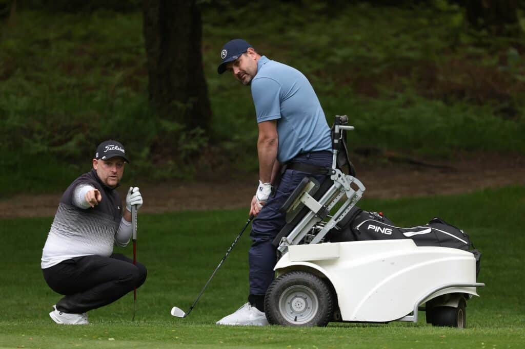 Kris Aves, who suffered a spinal injury in 2007 and is now a member of the Cairns Cup European team, will take part in a charity golf day organised by Derby’s S O’Brien Heating Solutions and Derbyshire marketing agency Purpose Media on June 11.