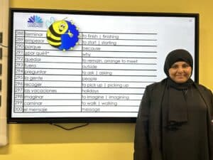 Hibbah Tahir made it to the finals after beating 70,00 other students