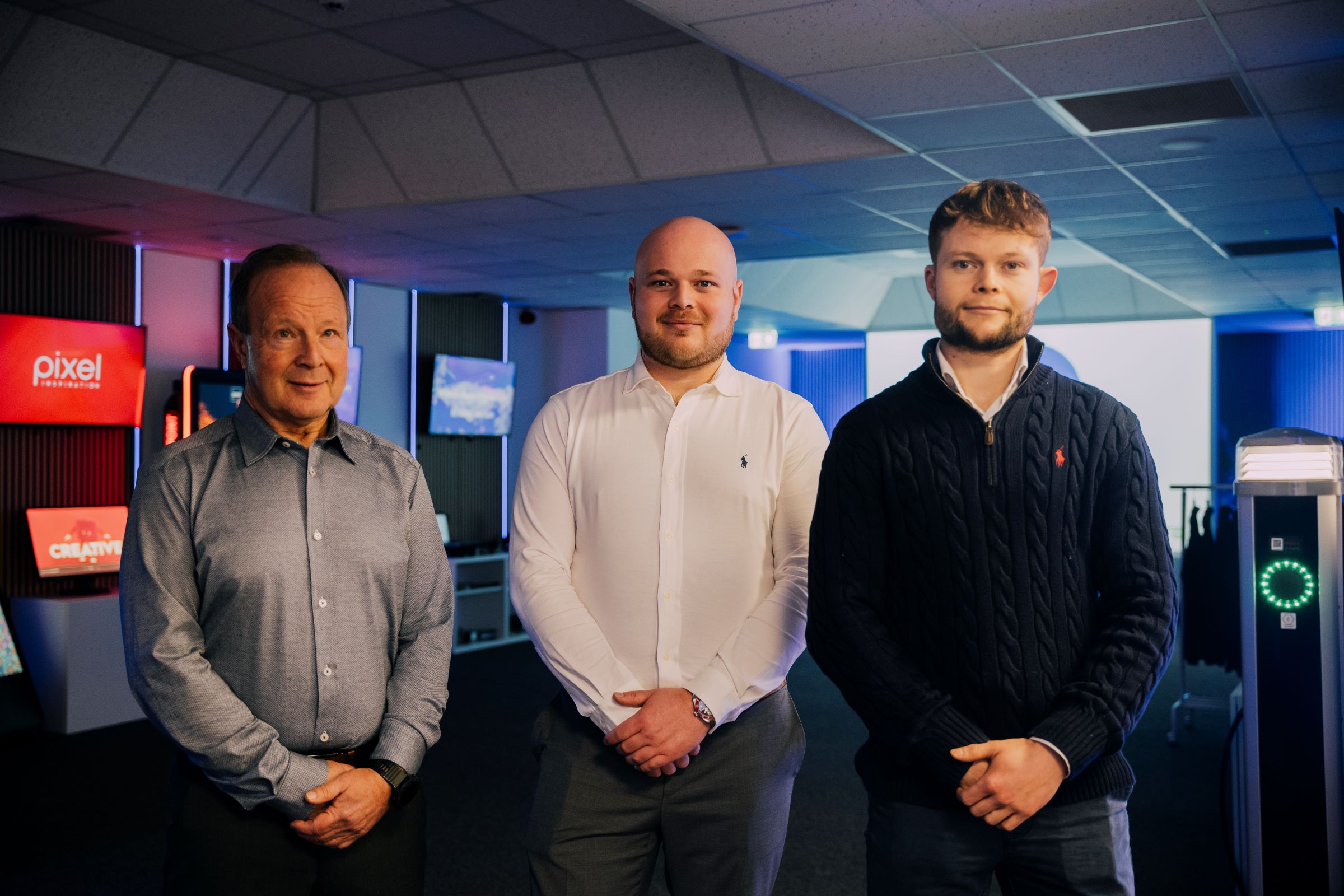 Alan, Scott and Craig from Barron McCann.