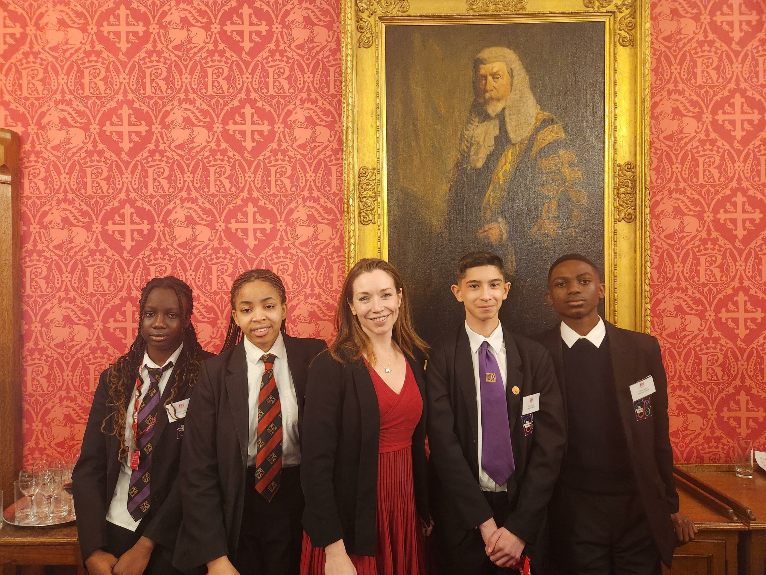 Pupils were able to meet Derby North MP Catherin Atkinson