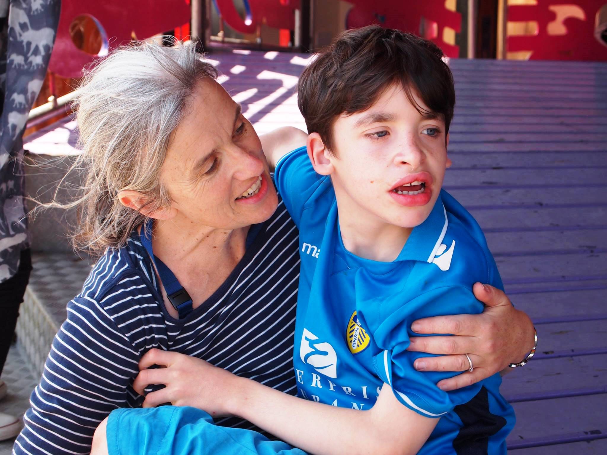 A child enjoys a day out with Happy Days Chilldren's Charity