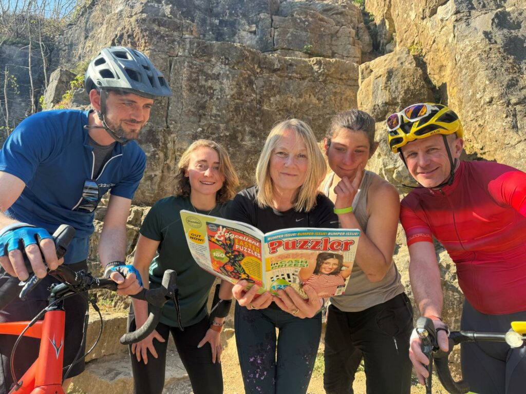 Athletes and puzzle-solvers take on the unique ‘Quarry Crusher’ triathlon in scenic Derbyshire—raising funds for a great cause.