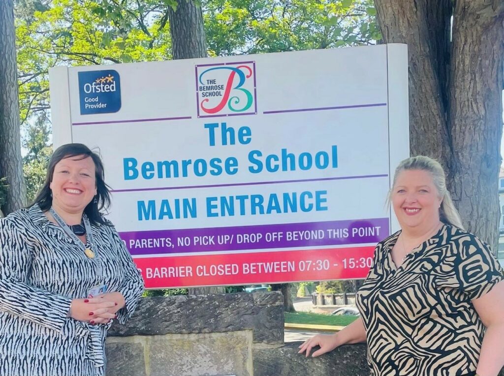 The Entrance of Bemrose School