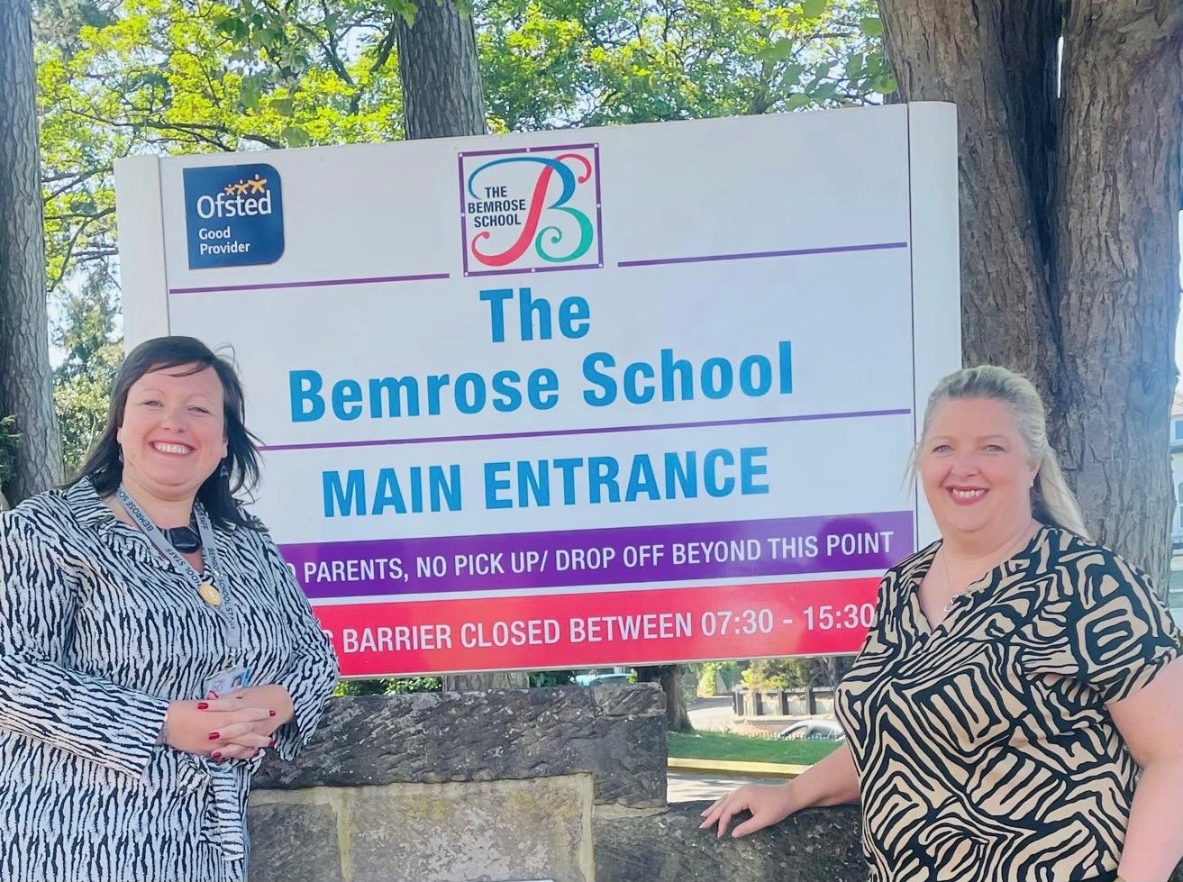 The Entrance of Bemrose School