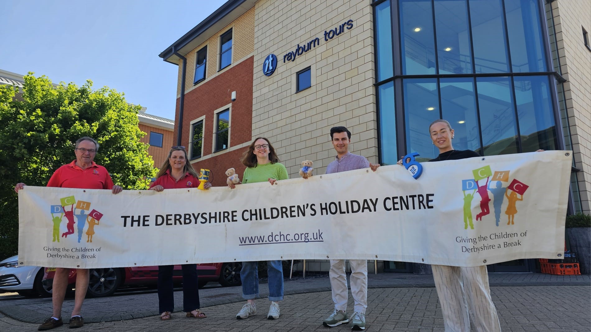 Rayburn Tours has pledged its support for the Derbyshire Children's Holiday Centre