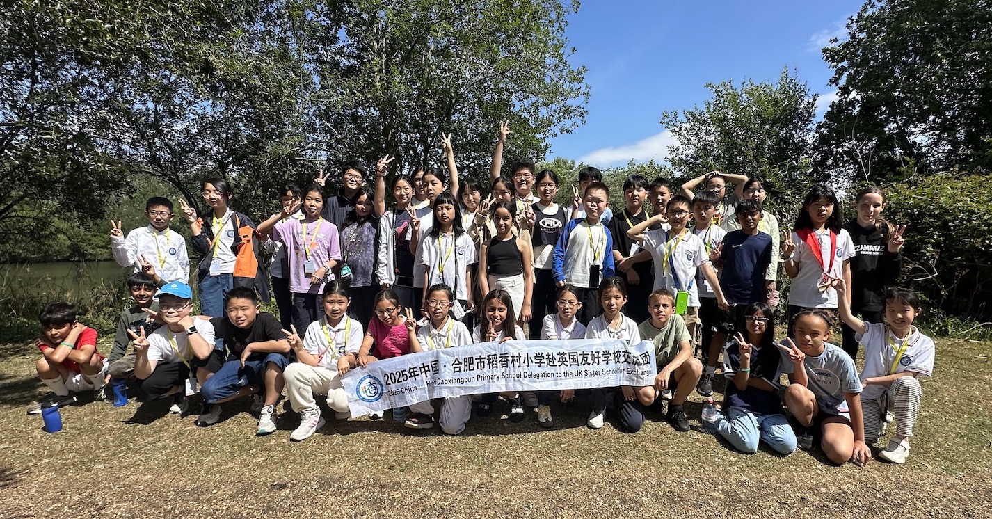 Thirty students, from Hefei in China, spent several days at Griffe Field and Firs Primary Schools