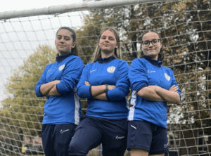 From left to right - Summer Grabowski, Evie Lake and Isabel Ash