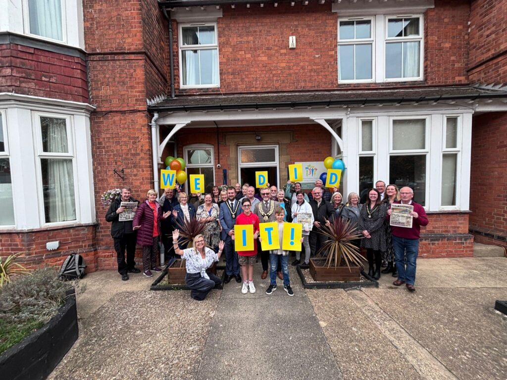 Supporters of the Derbyshire Children's Holiday Centre celebrate re-opening in 2026