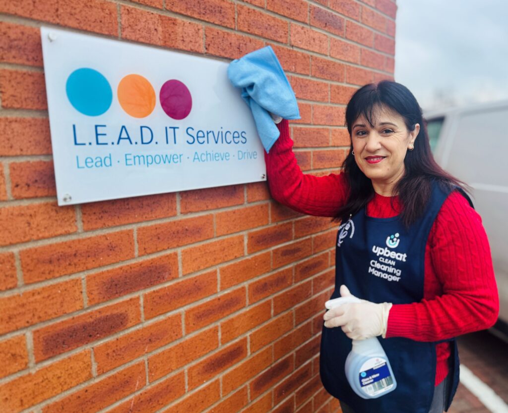 Zamira from Upbeat Clean at L.E.A.D. IT Services