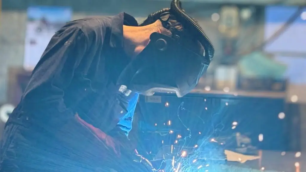 Apprentice taking part in National Apprenticeship Week activities.