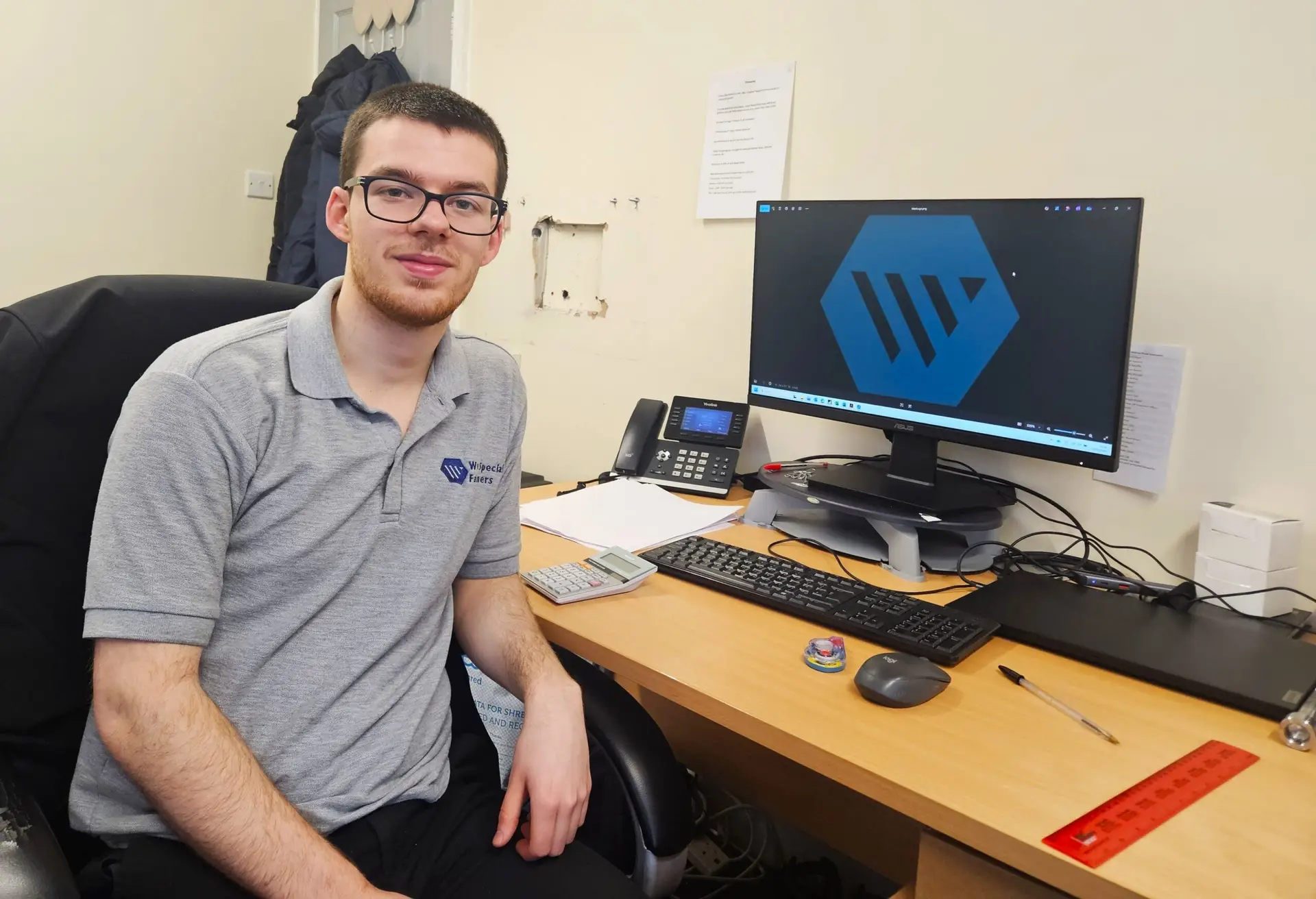Ryan Gibbions, West Special Fasteners apprentice shortlisted for Derbyshire Business Award