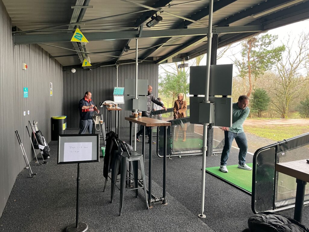 Derventio Housing Trust residents in Warwick enjoy golf at Strike Shack.