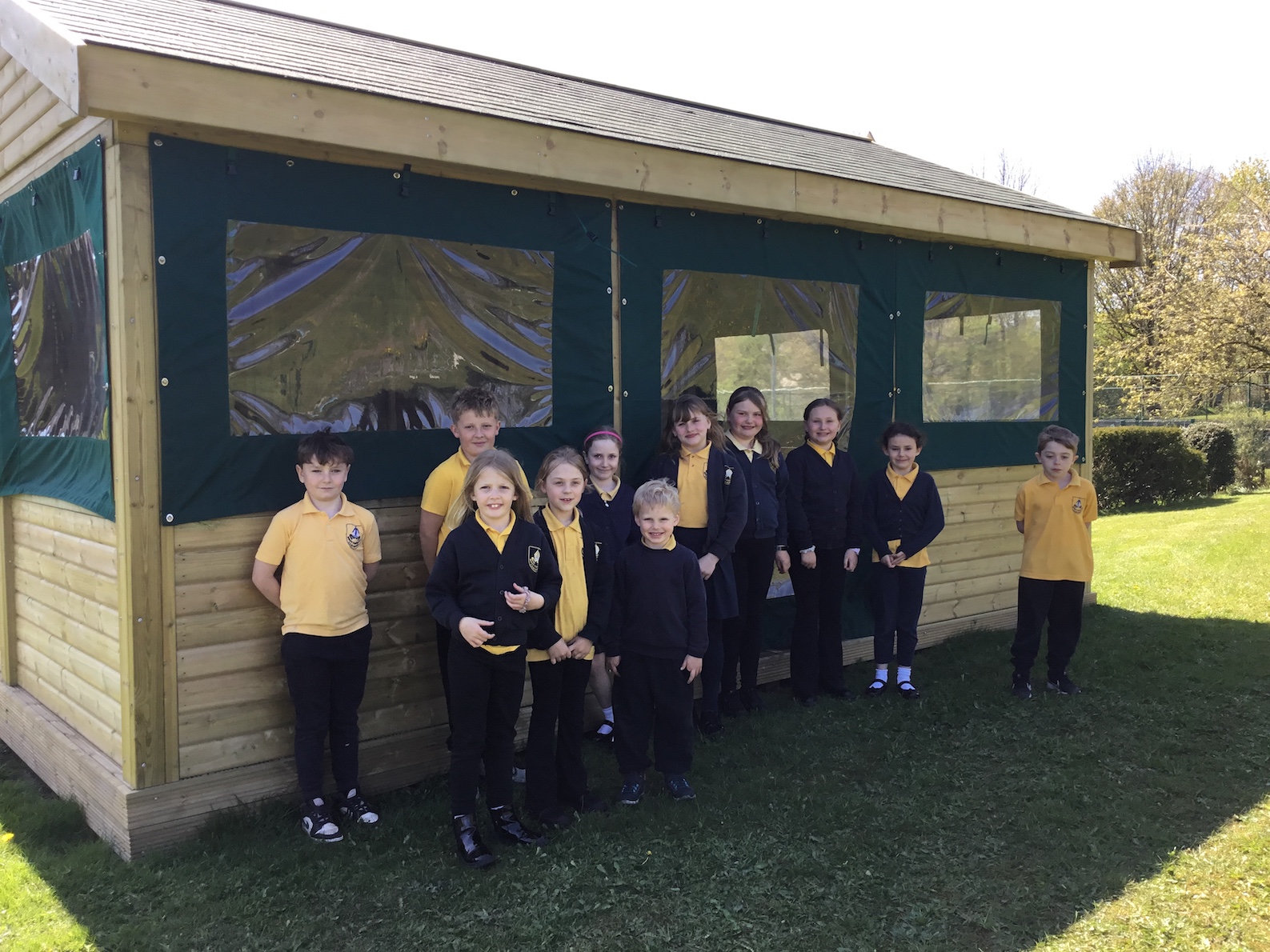Bishop Pursglove CofE Primary School in Tideswell has added a new outdoor classroom within its school grounds, following fundraising efforts from both the school and the wider community.