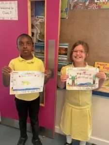 Pupils at The Bemrose Primary School took part in a range of activities to celebrate the birthday of Sir-David-Attenborough.