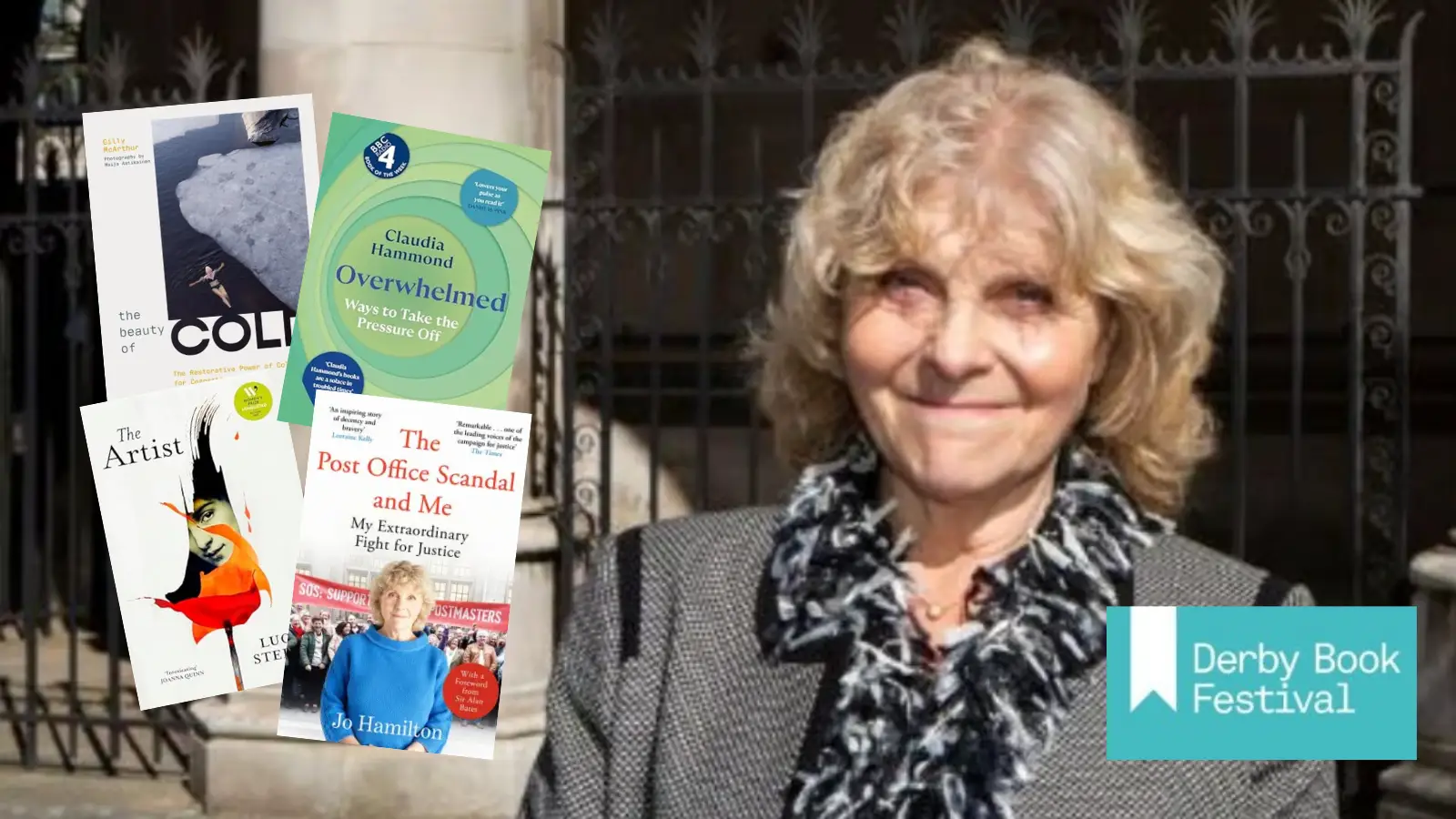 Sarah Newton speaking at Derby Book Festival 2026