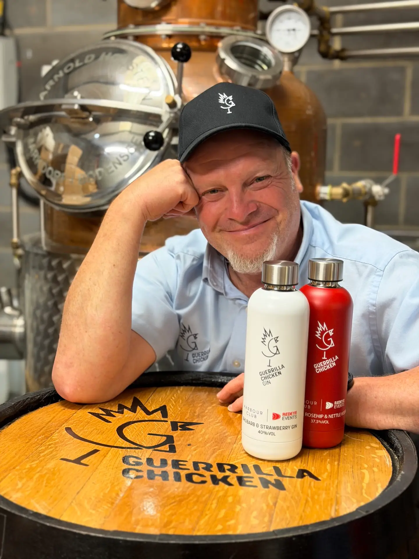 Paul Hodgson, founder of Guerrilla Chicken Spirits