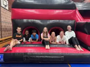 Murray Park Community School pupils enjoy time together during the school’s fully funded Year 7 summer school.