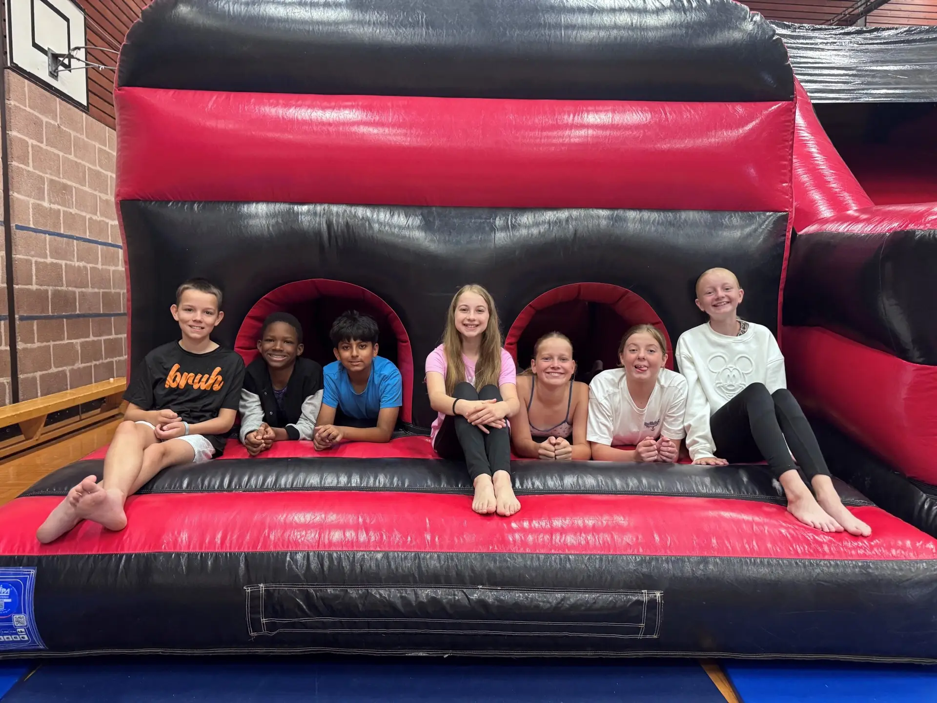 Murray Park Community School pupils enjoy time together during the school’s fully funded Year 7 summer school.
