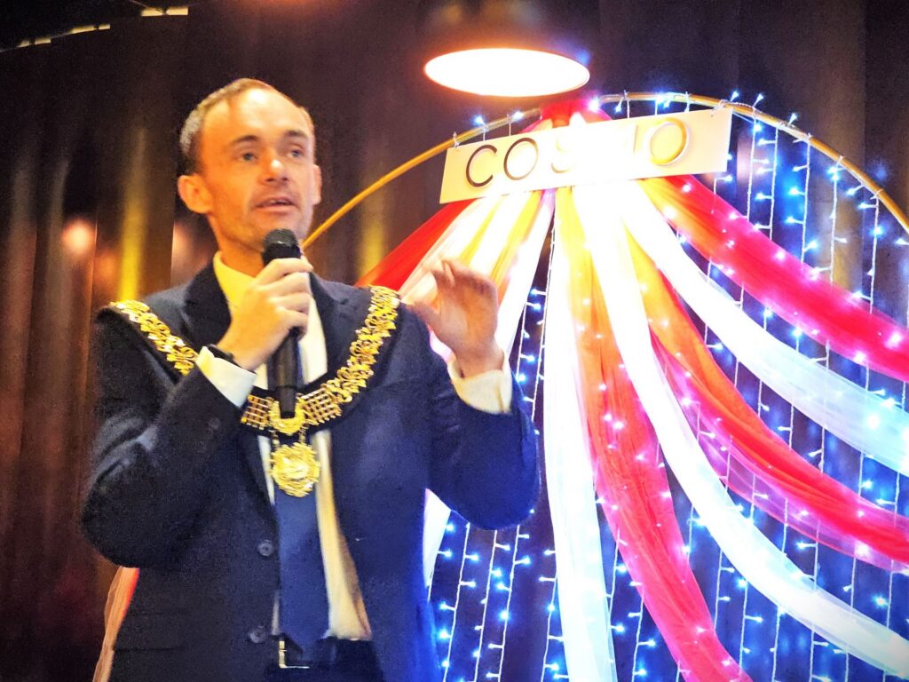 The Mayor of The City of Derby, Cllr Jonathan Smale.
